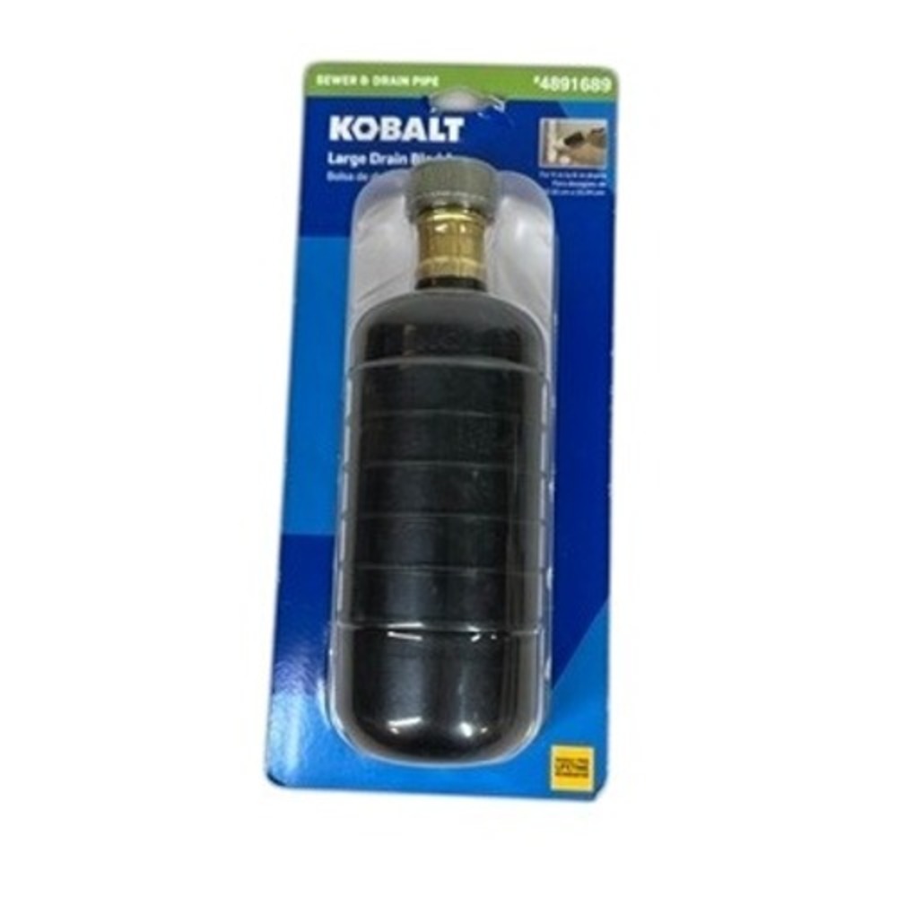 KOBALT‎ Large Drain Pipe Sewer Unclogger Blockage Remover Water Bladder